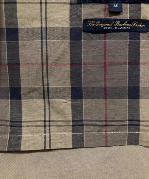 Barbour（バブアー）Barbour (バブアー) ノンオイルミドルコーデュロイカラーコート ベージュ サイズ:36の古着・服飾アイテム