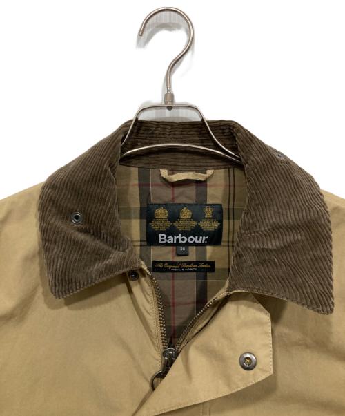Barbour（バブアー）Barbour (バブアー) ノンオイルミドルコーデュロイカラーコート ベージュ サイズ:36の古着・服飾アイテム