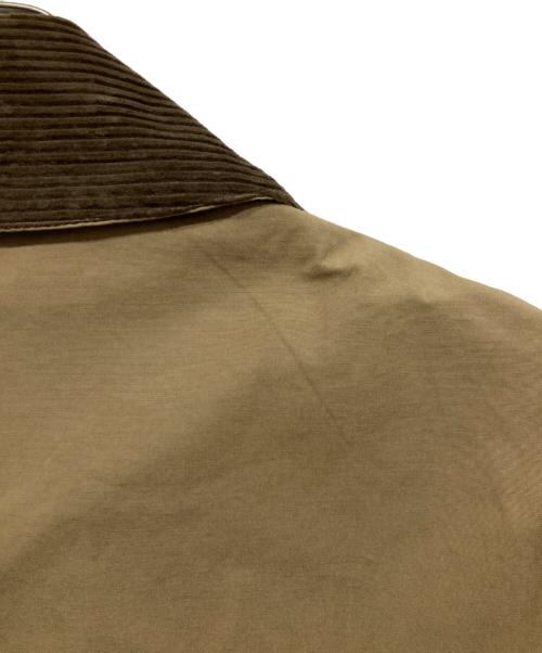 Barbour（バブアー）Barbour (バブアー) ノンオイルミドルコーデュロイカラーコート ベージュ サイズ:36の古着・服飾アイテム