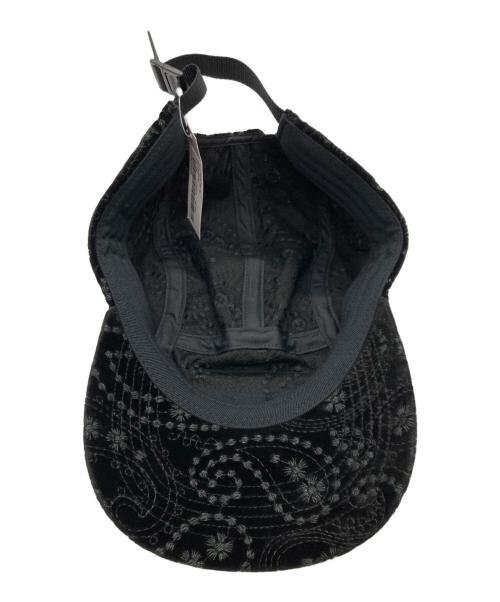 SUPREME（シュプリーム）SUPREME (シュプリーム) Velvet paisley camp cap ブラック 未使用品の古着・服飾アイテム