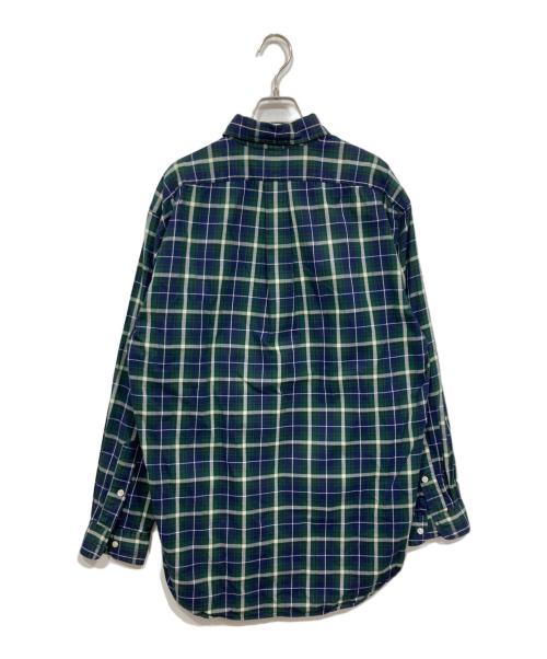 RALPH LAUREN（ラルフローレン）RALPH LAUREN (ラルフローレン) ボタンダウンチェックシャツ/BLAKE ネイビー×グリーン サイズ:Sの古着・服飾アイテム