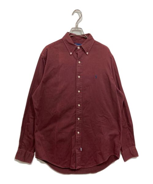 RALPH LAUREN（ラルフローレン）RALPH LAUREN (ラルフローレン) ボタンダウンシャツ ボルドー サイズ:Mの古着・服飾アイテム
