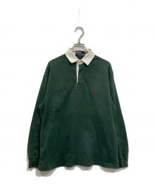 POLO RALPH LAUREN（ポロ・ラルフローレン）の古着「フットボールカットソー」｜グリーン
