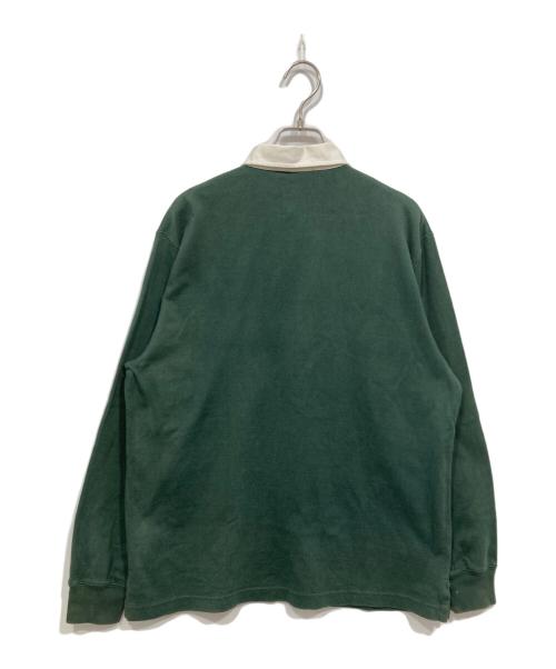 POLO RALPH LAUREN（ポロ・ラルフローレン）POLO RALPH LAUREN (ポロ・ラルフローレン) フットボールカットソー グリーン サイズ:Mの古着・服飾アイテム