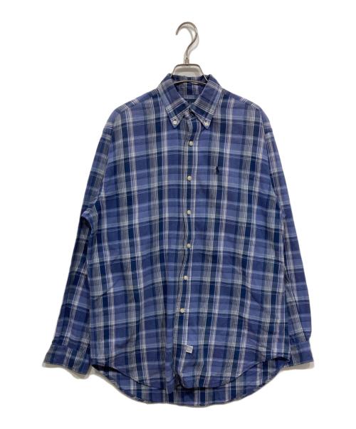 RALPH LAUREN（ラルフローレン）RALPH LAUREN (ラルフローレン) ボタンダウンチェックシャツ/BLAIRE ブルー サイズ:Sの古着・服飾アイテム