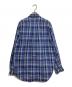RALPH LAUREN (ラルフローレン) ボタンダウンチェックシャツ/BLAIRE ブルー サイズ:S：5000円