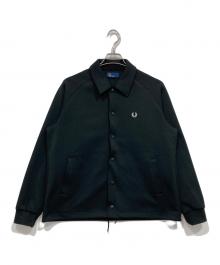 FRED PERRY（フレッドペリー）の古着「スナップジャケット」｜ブラック