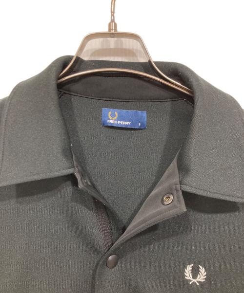 FRED PERRY（フレッドペリー）FRED PERRY (フレッドペリー) スナップジャケット ブラック サイズ:Ｓの古着・服飾アイテム