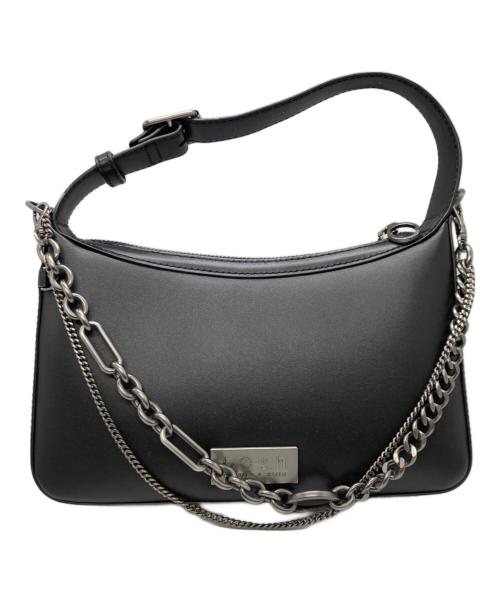 CHARLES & KEITH（チャールズアンドキース）CHARLES & KEITH (チャールズアンドキース) both (ボース) ジュールレザーチェーンエンベリッシュドバッグ ブラックの古着・服飾アイテム