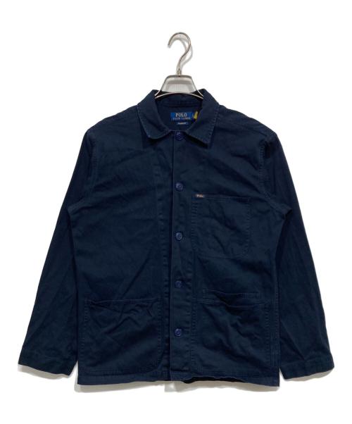 POLO RALPH LAUREN（ポロ・ラルフローレン）POLO RALPH LAUREN (ポロ・ラルフローレン) ワークジャケット ネイビー サイズ:Sの古着・服飾アイテム