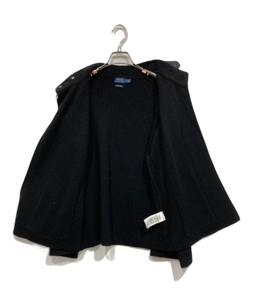 POLO RALPH LAUREN（ポロ・ラルフローレン）POLO RALPH LAUREN (ポロ・ラルフローレン) ニットカーディガン ブラック サイズ:XSの古着・服飾アイテム