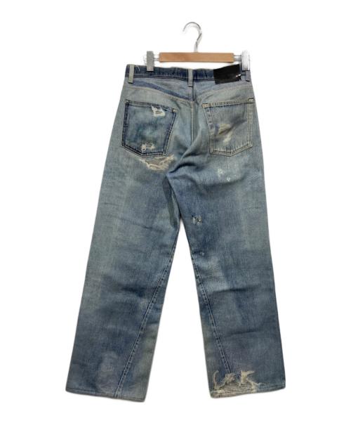 OUR LEGACY（アワーレガシー）OUR LEGACY (アワーレガシー) デニムパンツ / THIRD CUT DIGITAL DENIM PRINT ブルー サイズ:28の古着・服飾アイテム