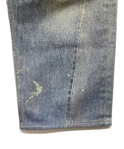 OUR LEGACY（アワーレガシー）OUR LEGACY (アワーレガシー) デニムパンツ / THIRD CUT DIGITAL DENIM PRINT ブルー サイズ:28の古着・服飾アイテム