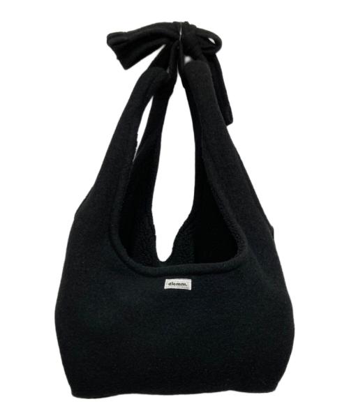 diemm.（ディエム）diemm. (ディエム) LA BOURSE WOOL バッグ ブラックの古着・服飾アイテム