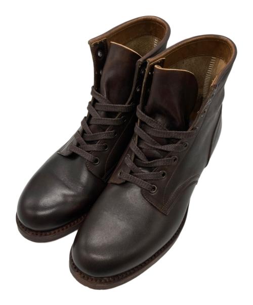 MOTOR（モーター）MOTOR (モーター) ITALIAN HORSEBUTT SERVICE BOOTS / イタリアンホースバットサービスブーツ ブラウン サイズ:8の古着・服飾アイテム