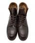 中古・古着 MOTOR (モーター) ITALIAN HORSEBUTT SERVICE BOOTS / イタリアンホースバットサービスブーツ ブラウン サイズ:8：70000円