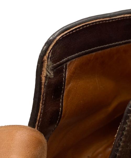 Alden（オールデン）ALDEN (オールデン) シガーコードバンプレーントゥブーツ ブラウン サイズ:8Dの古着・服飾アイテム