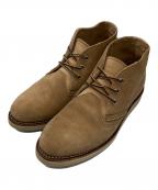 RED WINGレッドウィング）の古着「チャッカブーツ」｜ベージュ