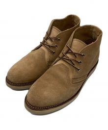RED WING（レッドウィング）の古着「チャッカブーツ」｜ベージュ