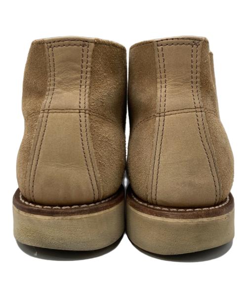 RED WING（レッドウィング）RED WING (レッドウィング) チャッカブーツ ベージュ サイズ:8 1/2の古着・服飾アイテム