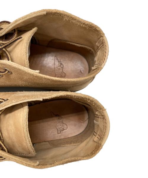 RED WING（レッドウィング）RED WING (レッドウィング) チャッカブーツ ベージュ サイズ:8 1/2の古着・服飾アイテム
