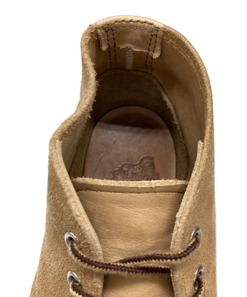 RED WING（レッドウィング）RED WING (レッドウィング) チャッカブーツ ベージュ サイズ:8 1/2の古着・服飾アイテム