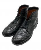 Aldenオールデン）の古着「コードバンタンカーブーツ / Tanker Boot」｜ブラック