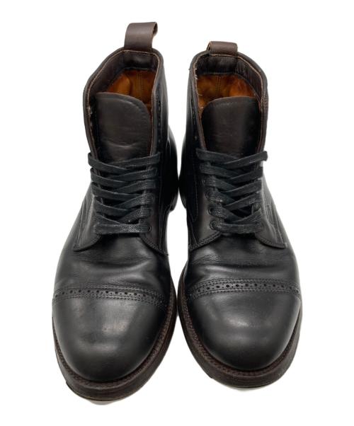 Alden（オールデン）ALDEN (オールデン) パーフォレーテッドキャップトゥブーツ ブラウン サイズ:7 1/2　Dの古着・服飾アイテム