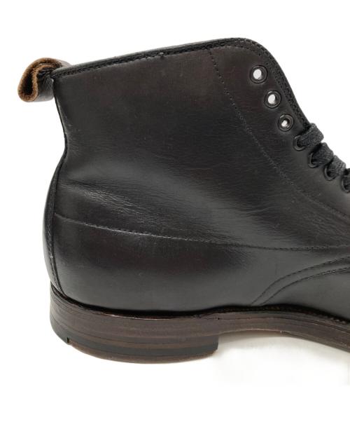 Alden（オールデン）ALDEN (オールデン) パーフォレーテッドキャップトゥブーツ ブラウン サイズ:7 1/2　Dの古着・服飾アイテム