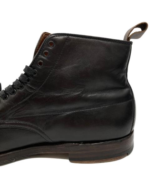 Alden（オールデン）ALDEN (オールデン) パーフォレーテッドキャップトゥブーツ ブラウン サイズ:7 1/2　Dの古着・服飾アイテム