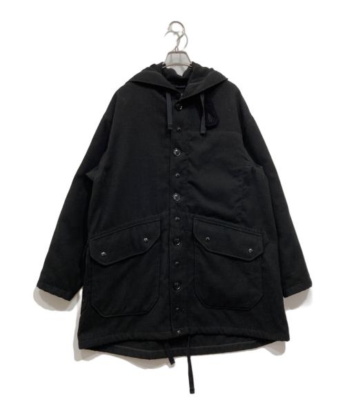 Engineered Garments（エンジニアド ガーメンツ）Engineered Garments (エンジニアド ガーメンツ) マディソンパーカーフェイクメルトン / Madison Parka - Fake Melton ブラック サイズ:Ｓの古着・服飾アイテム