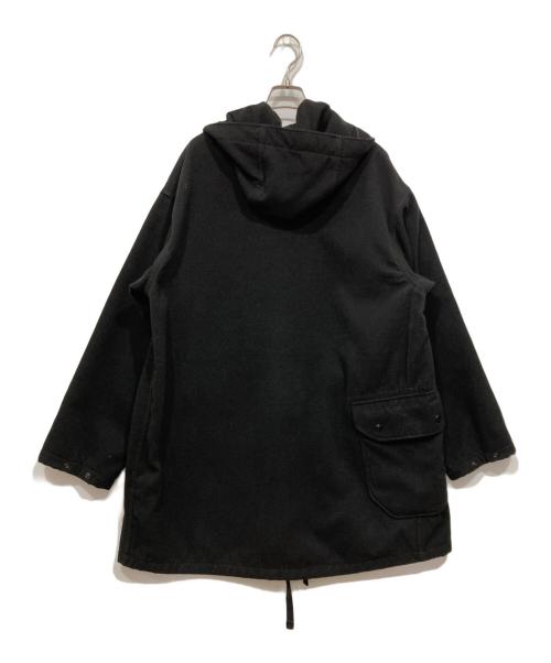 Engineered Garments（エンジニアド ガーメンツ）Engineered Garments (エンジニアド ガーメンツ) マディソンパーカーフェイクメルトン / Madison Parka - Fake Melton ブラック サイズ:Ｓの古着・服飾アイテム