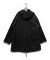Engineered Garments (エンジニアド ガーメンツ) マディソンパーカーフェイクメルトン / Madison Parka - Fake Melton ブラック サイズ:Ｓ：18000円