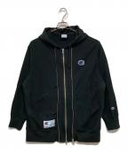Champion×UNDERCOVERチャンピオン×アンダーカバー）の古着「ジップパーカー」｜ブラック