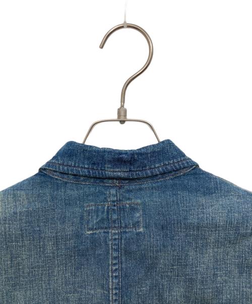 RRL（ダブルアールエル）RRL (ダブルアールエル) リネン混3Bデニムテーラードジャケット インディゴ サイズ:XSの古着・服飾アイテム