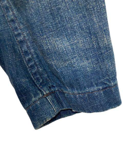 RRL（ダブルアールエル）RRL (ダブルアールエル) リネン混3Bデニムテーラードジャケット インディゴ サイズ:XSの古着・服飾アイテム