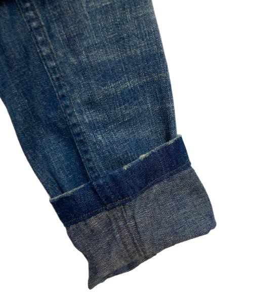 RRL（ダブルアールエル）RRL (ダブルアールエル) リネン混3Bデニムテーラードジャケット インディゴ サイズ:XSの古着・服飾アイテム
