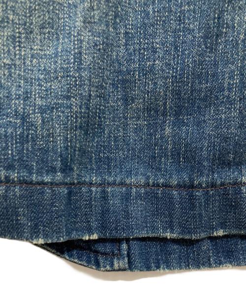 RRL（ダブルアールエル）RRL (ダブルアールエル) リネン混3Bデニムテーラードジャケット インディゴ サイズ:XSの古着・服飾アイテム