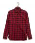 RRL（ダブルアールエル）の古着「チェックシャツ」｜レッド×ブラック