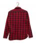 RRL (ダブルアールエル) チェックシャツ レッド×ブラック サイズ:S：10000円