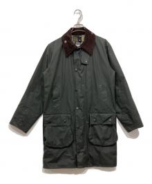 Barbour（バブアー）の古着「BORDER WAXED COTTON」｜グリーン
