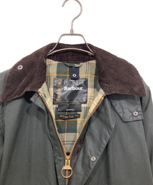 Barbour（バブアー）Barbour (バブアー) BORDER WAXED COTTON グリーン サイズ:34の古着・服飾アイテム