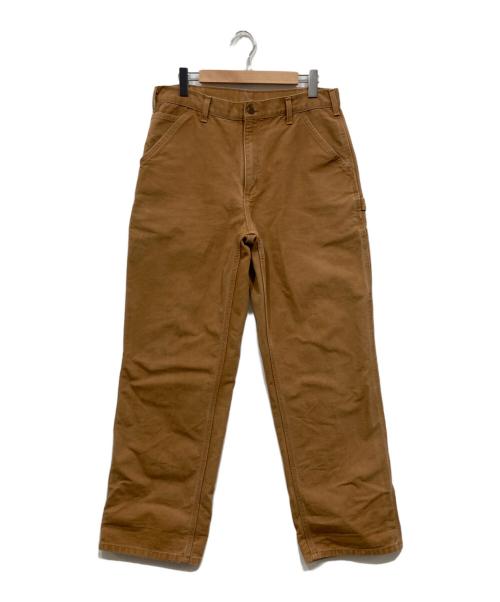 CarHartt（カーハート）CarHartt (カーハート) ダック地ペインターパンツ ブラウン サイズ:34×32の古着・服飾アイテム