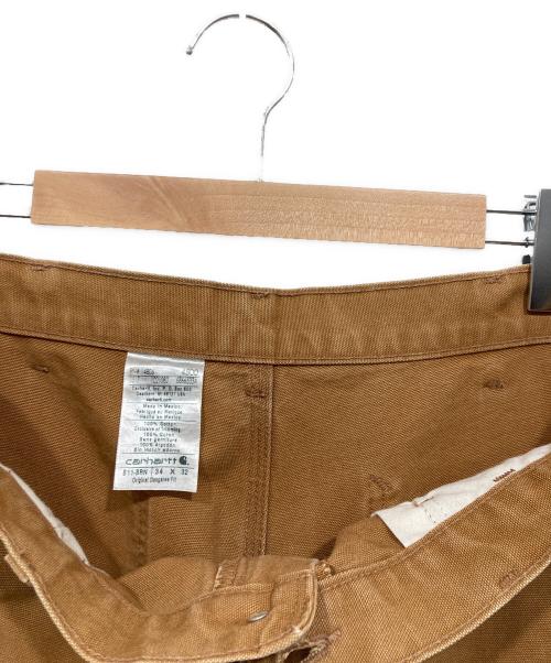 CarHartt（カーハート）CarHartt (カーハート) ダック地ペインターパンツ ブラウン サイズ:34×32の古着・服飾アイテム