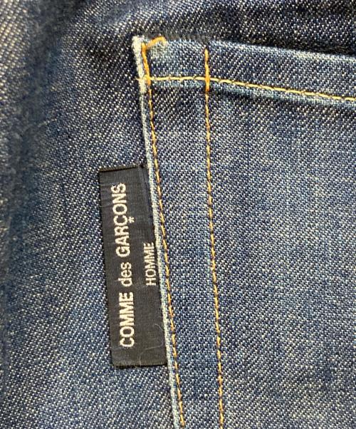 COMME des GARCONS HOMME（コムデギャルソン オム）COMME des GARCONS HOMME (コムデギャルソン オム) デニムパンツ インディゴ サイズ:Ｓの古着・服飾アイテム