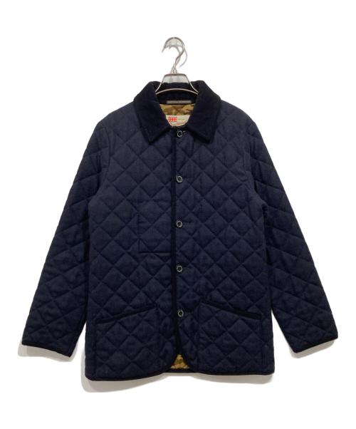 Traditional Weatherwear（トラディショナルウェザーウェア）Traditional Weatherwear (トラディショナルウェザーウェア) キルティングコート ネイビー サイズ:40の古着・服飾アイテム