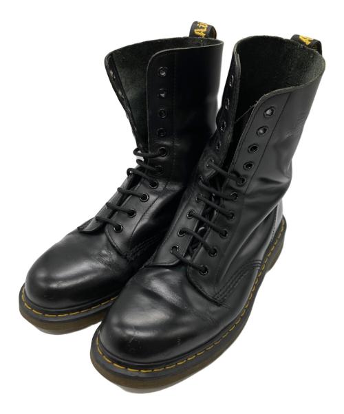 Dr.Martens（ドクターマーチン）Dr.Martens (ドクターマーチン) 10ホールブーツ ブラック サイズ:UK9/EU43の古着・服飾アイテム