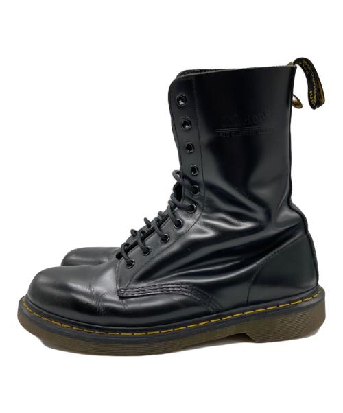 Dr.Martens（ドクターマーチン）Dr.Martens (ドクターマーチン) 10ホールブーツ ブラック サイズ:UK9/EU43の古着・服飾アイテム