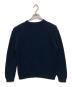 MOTOR by HIDEO MOTOIKE (ヒデオ モトイケ) ローゲージコットンニット ネイビー サイズ:M：7000円
