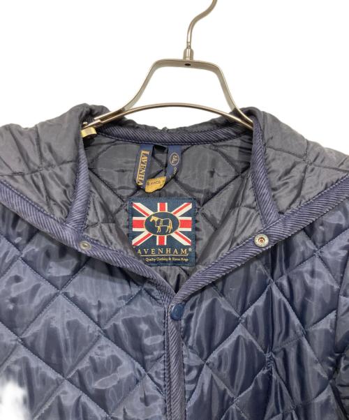 LAVENHAM（ラベンハム）LAVENHAM (ラベンハム) キルティングジャケット ネイビー サイズ:UK40の古着・服飾アイテム
